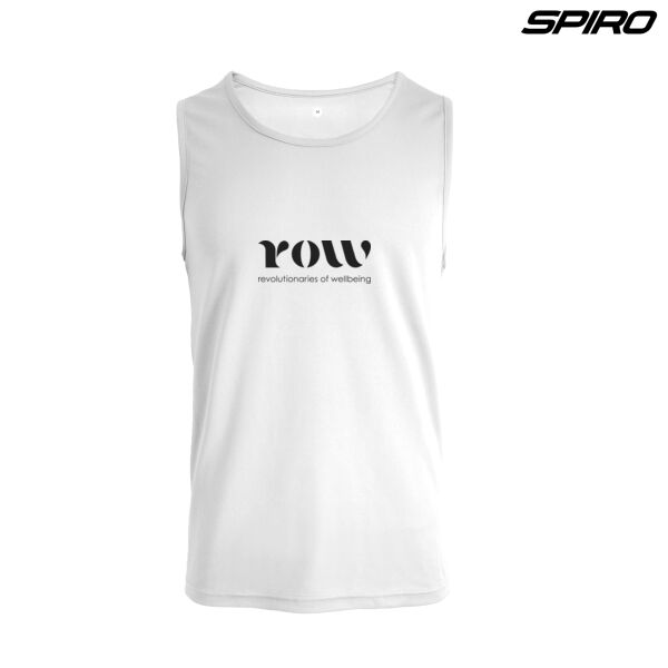 ROW White - Adult Performance Singlet Thumbnail